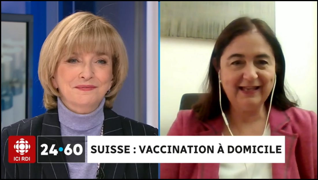 Covid-19 : la Suisse vaccine les personnes vulnérables à domicile