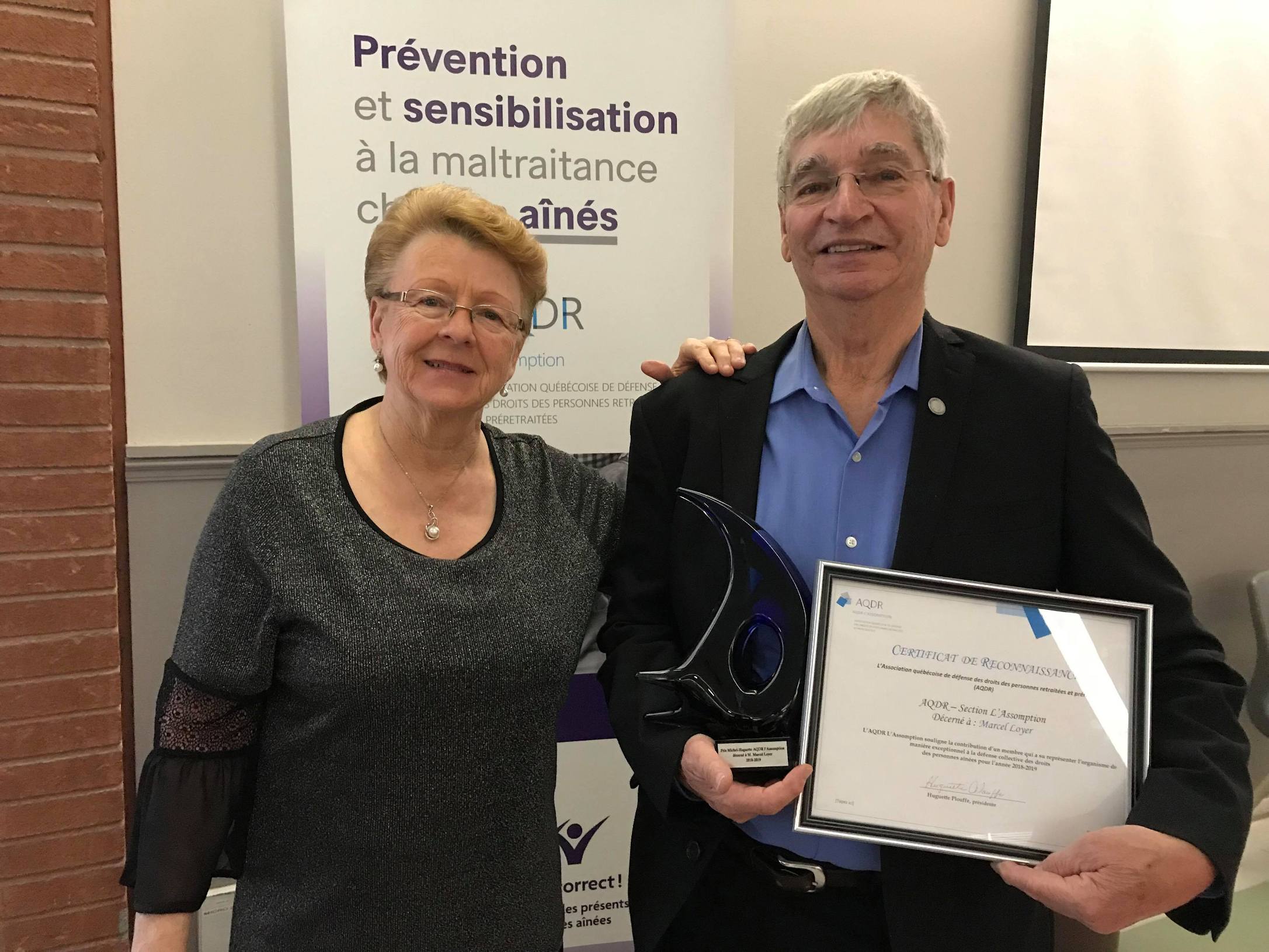 L’AQDR L’Assomption réunie des partenaires et des organismes autour de son traditionnel brunch