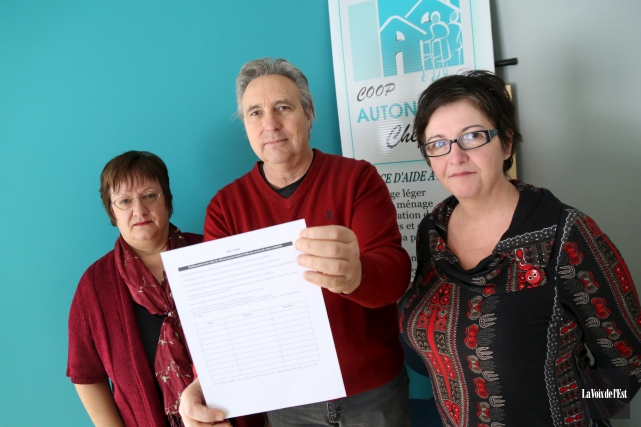 PÉTITION DE L’AQDR GRANBY- Soins à domicile: «La qualité des services est en péril»