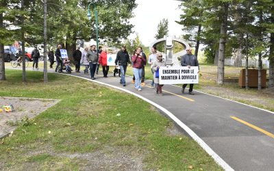 Video de la marche pour le maintien à domicile