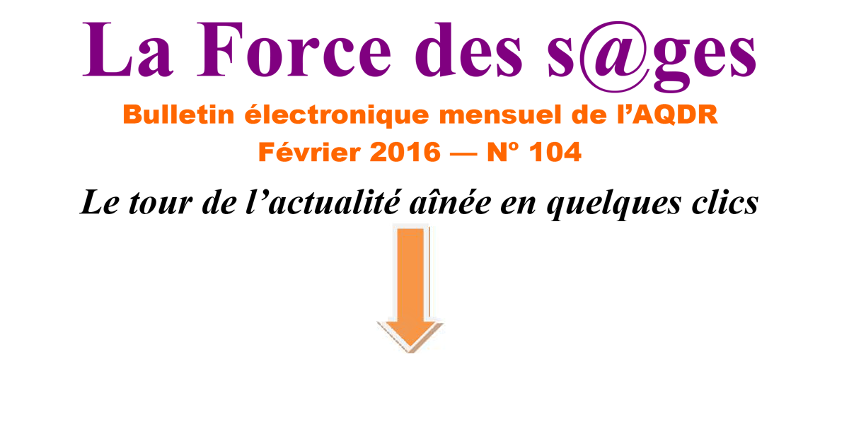 La force des s@ges de février 2016