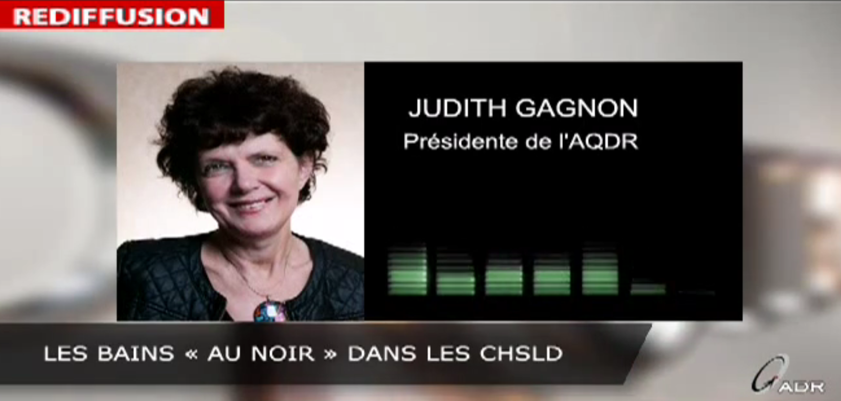 Les bains « au noir » | Extraits – ADR.tv | 17 avril 2015