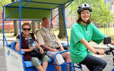 Les vélos-taxis pour les aînés font leur retour à RDP cet été