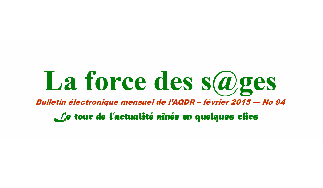 La force des s@ges – février 2015