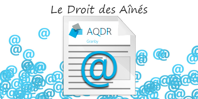 Le Droit des Aînés – mars 2021