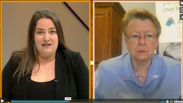 Entrevue de madame Plouffe à TVRM|19 mai 2020