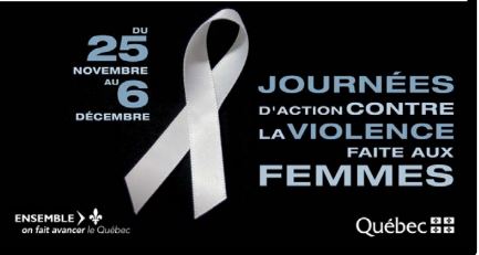 Journées d&rsquo;action contre la violence faite aux femmes – capsule vidéo de sensibilition